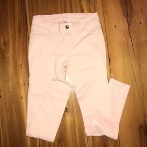 Refuge light pink skinny jeans